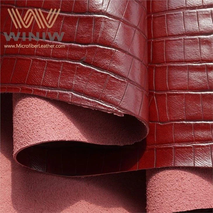 0.8mm-1.6mm Faux Leather Embossed Nylon Pu For Backpacks