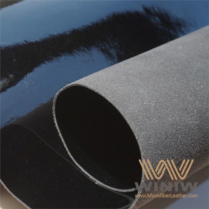 Elastic Mirror PU Synthetic Leather For Luggage Bags