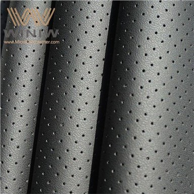 Перфорована веганська шкіра для підлокітника кришки рульового колеса автомобіля