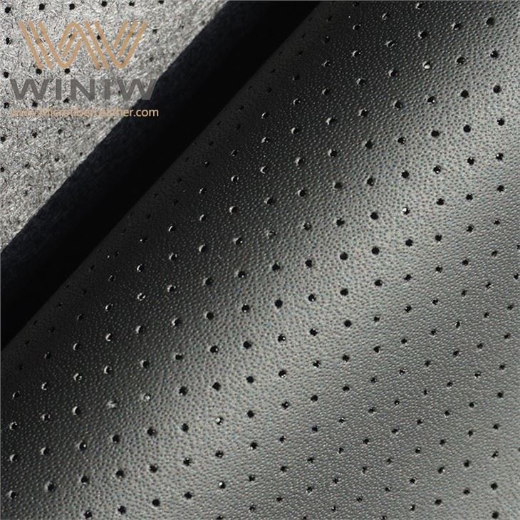 Synthetic Artificial Leather Fabric For Seat Covers Upholstery