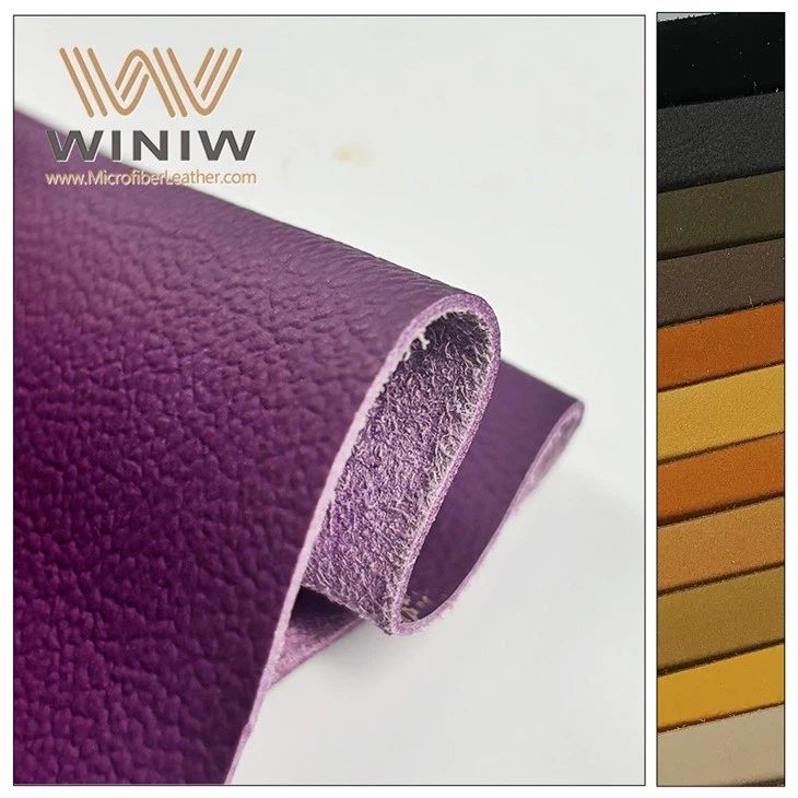 0.4mm Environmental Friendliness Microfiber Artificial Leather For Holiday Gift Box