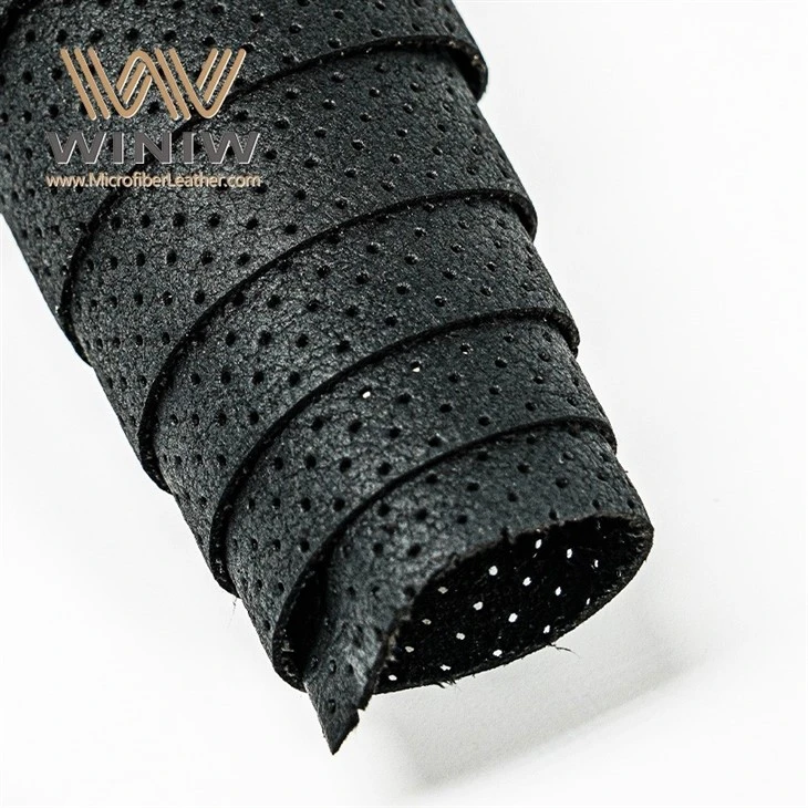 Artificial PU Leather Micro Fiber Fabric For Shoe Lining